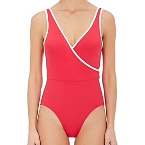 Solid &striped Ballerina Raspberry Creamy swimsuit